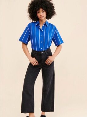 Citizens Of Humanity Gaucho Vintage Wide Leg Jeans - Black